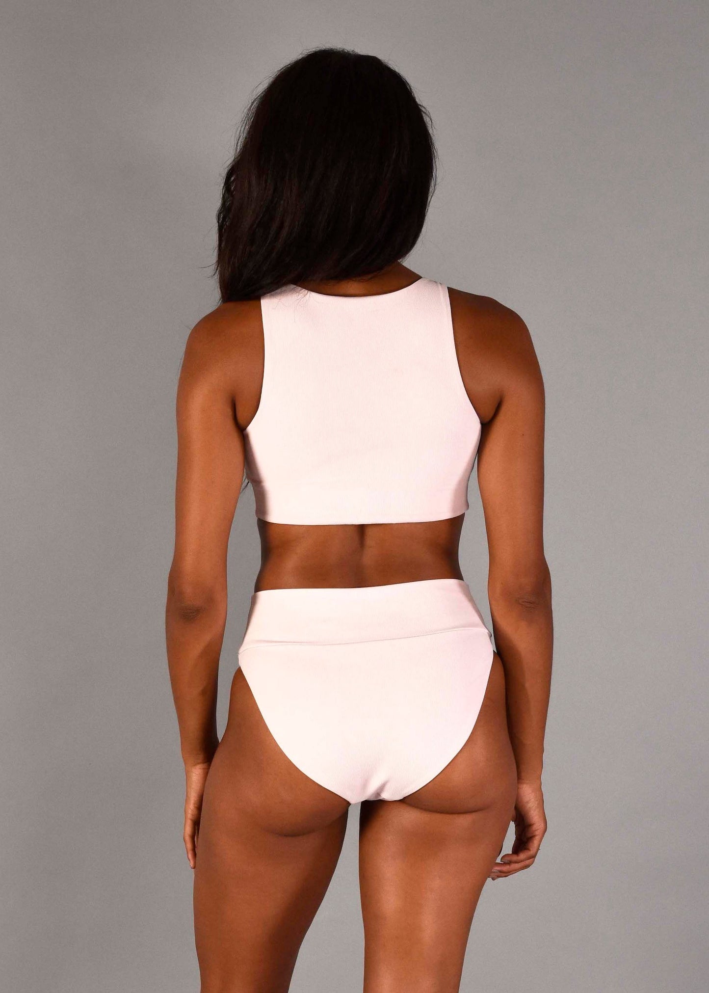 Torrey Sports Top in Sugar Pink Rib