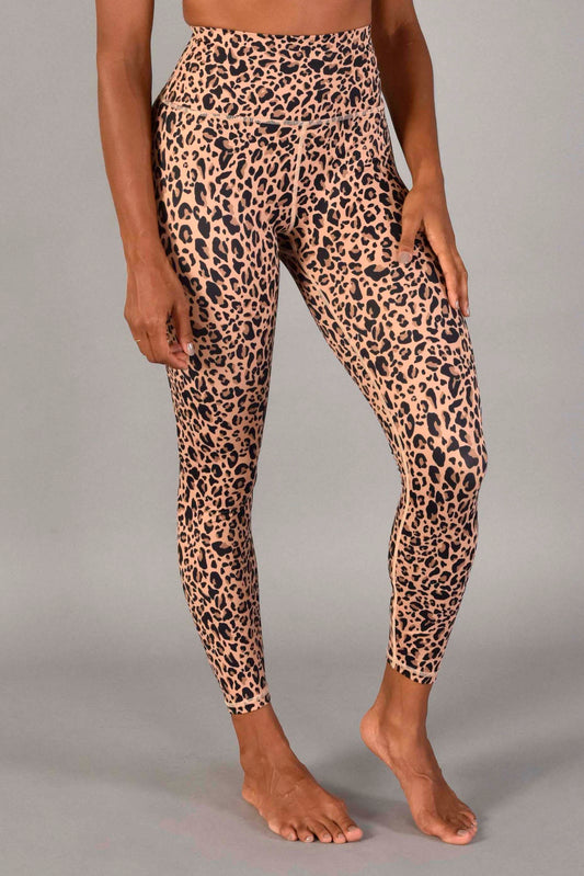 Ultra High Rise Recycled Luxe 7/8 Legging in Nude Leopard
