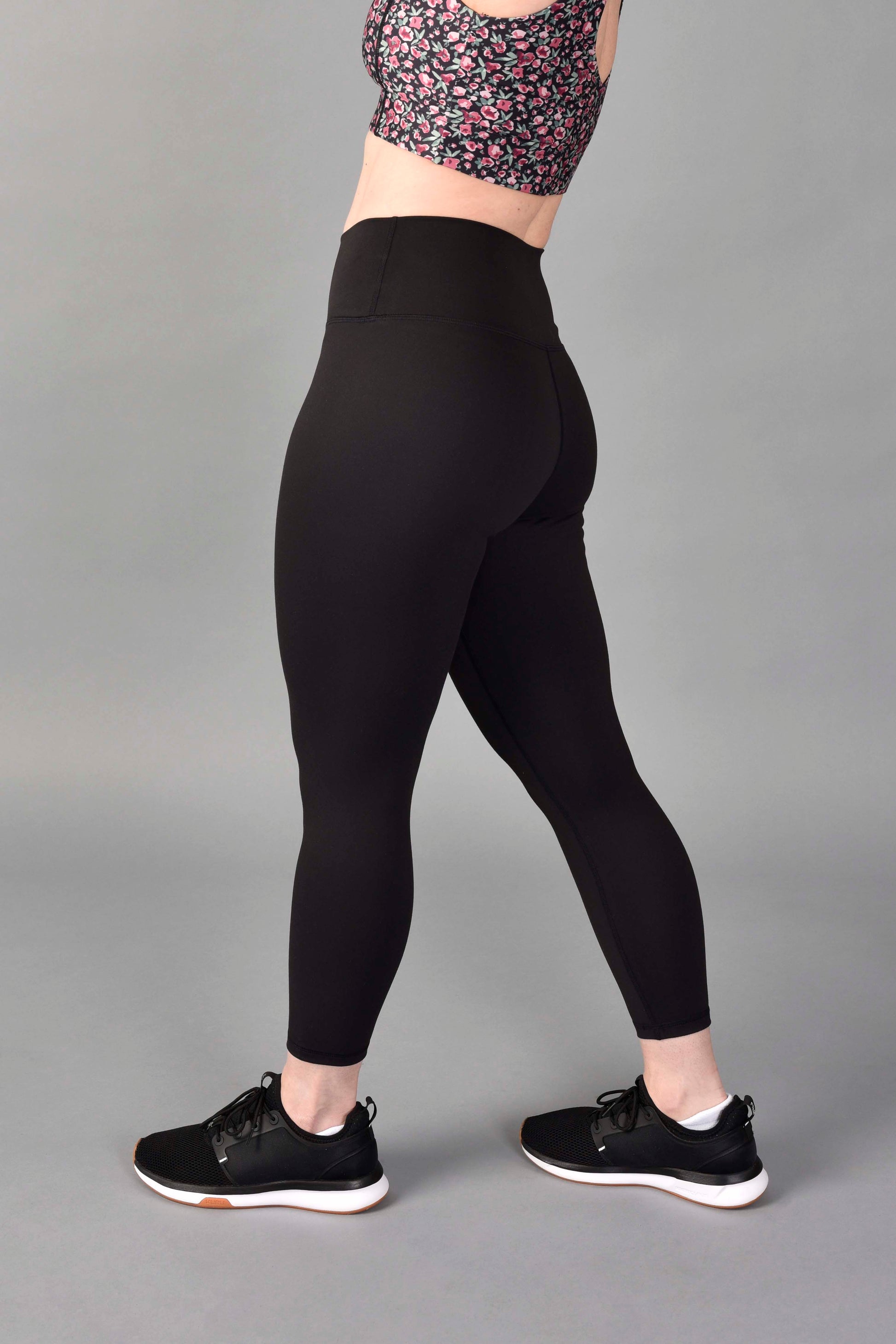 American Fitness Couture High Waist Three-Fourth Compression Leggings