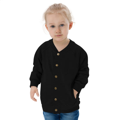 Love More Mini Organic Bomber Jacket